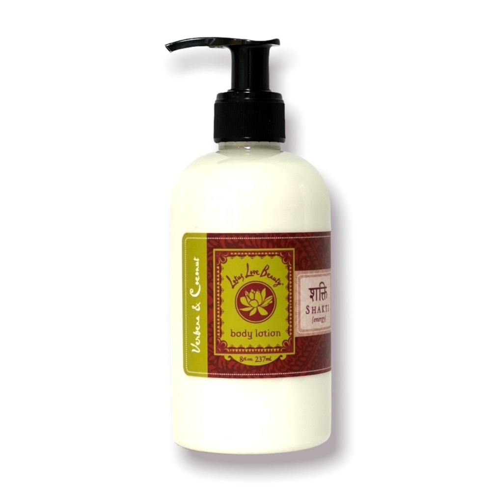 Lotus Love Verbena and Coconut Hand and Body Lotion 8 oz